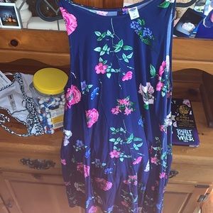 Old navy flower dress size medium